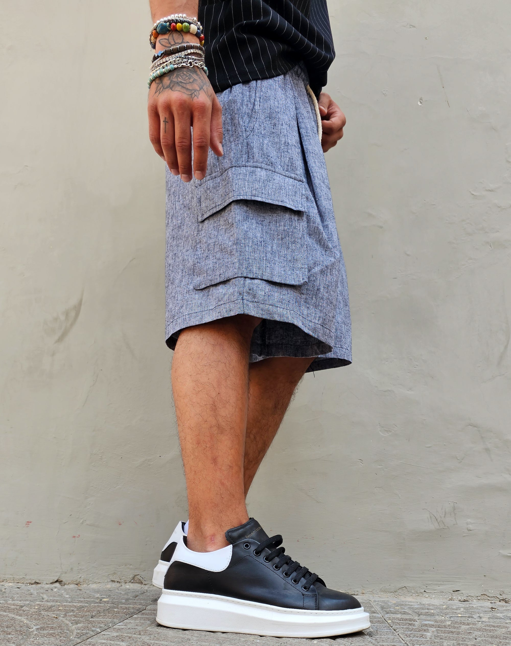 Bermuda Cargo In Lino