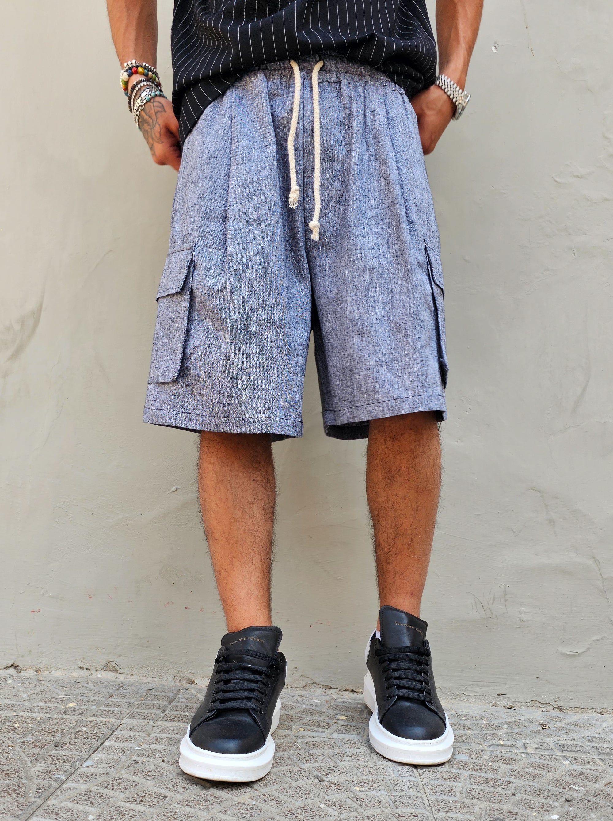 Bermuda Cargo In Lino