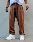 Pantalone Elegante  Primaverile Baggy Fit
