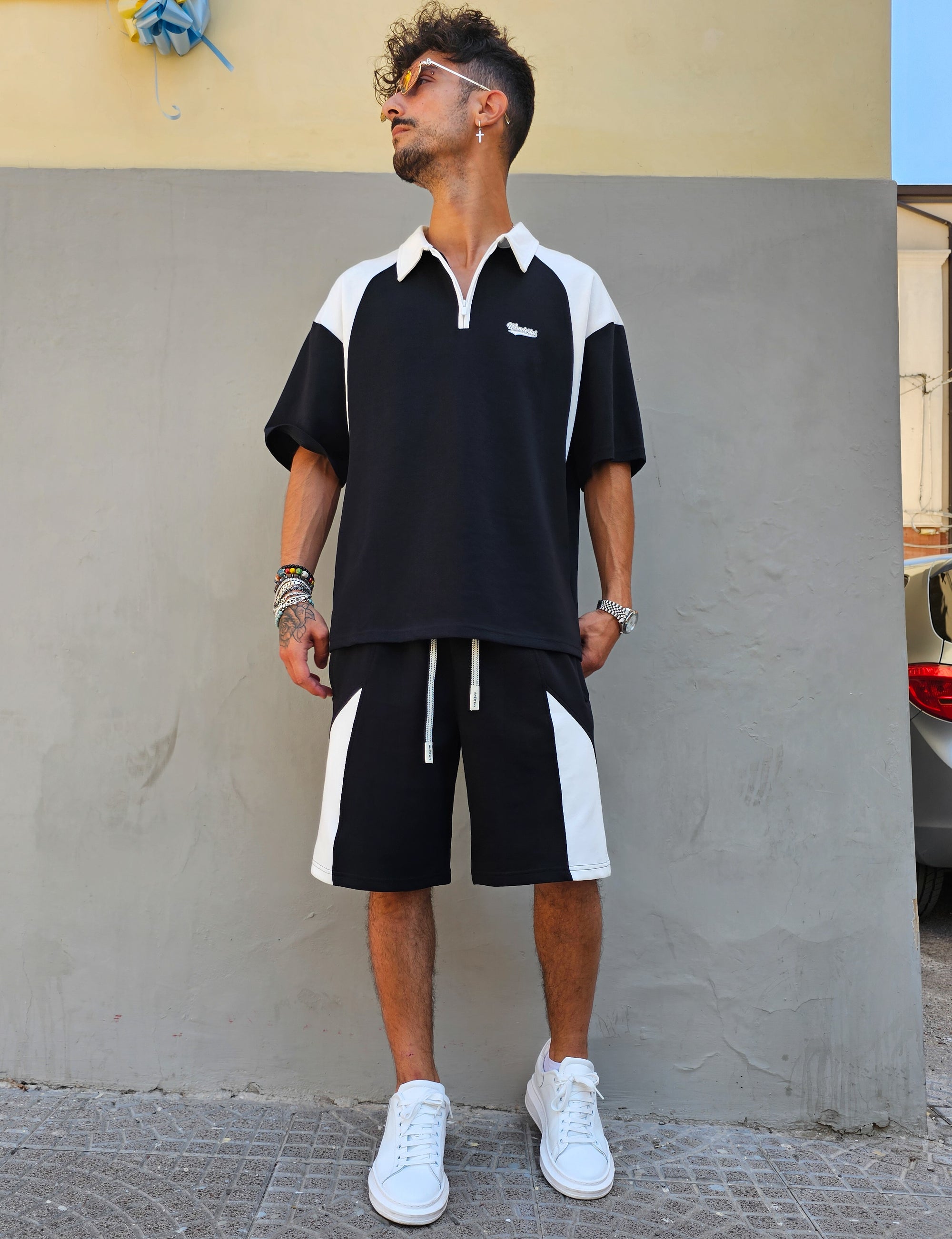Completo  Polo Bicolor
