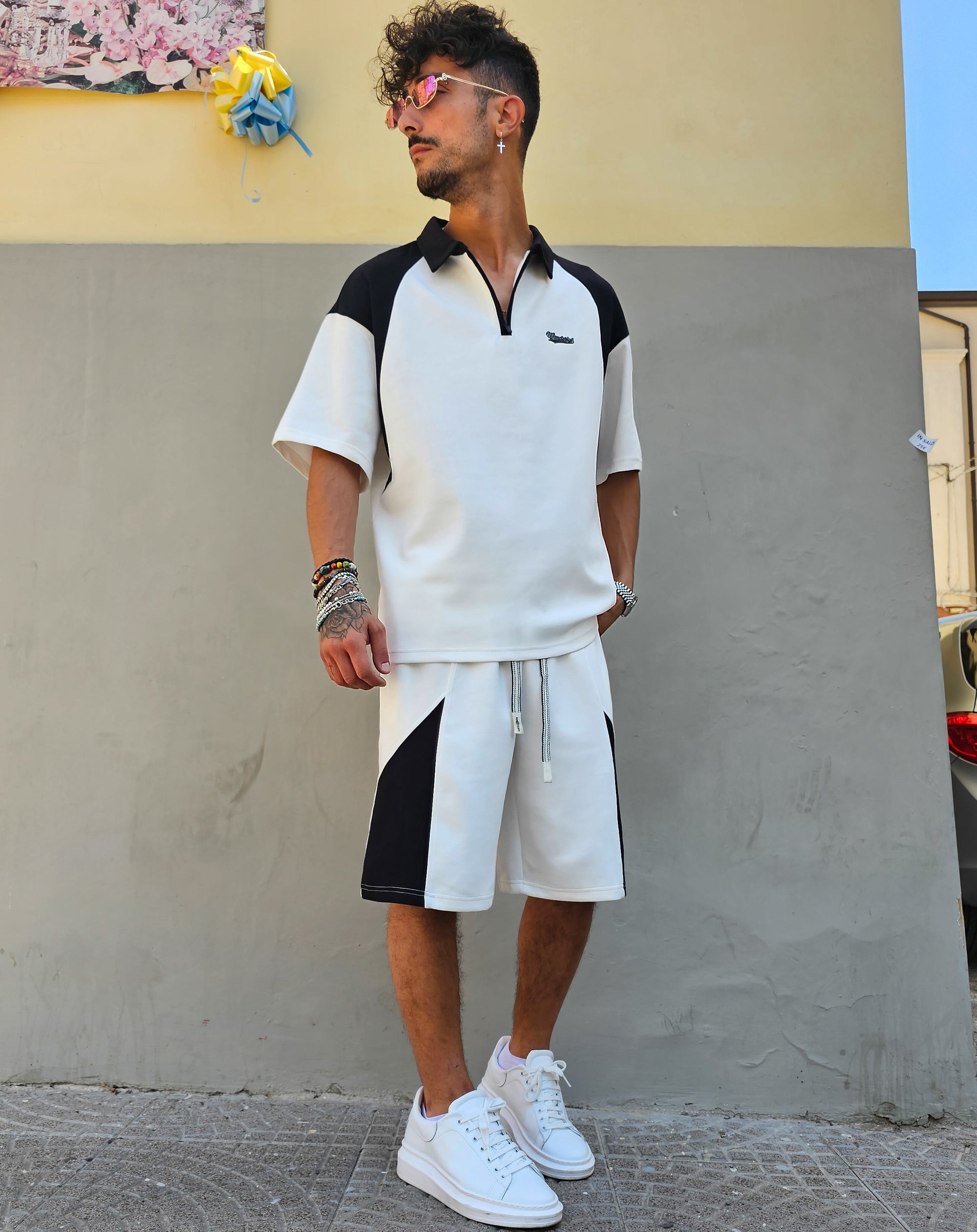 Completo  Polo Bicolor