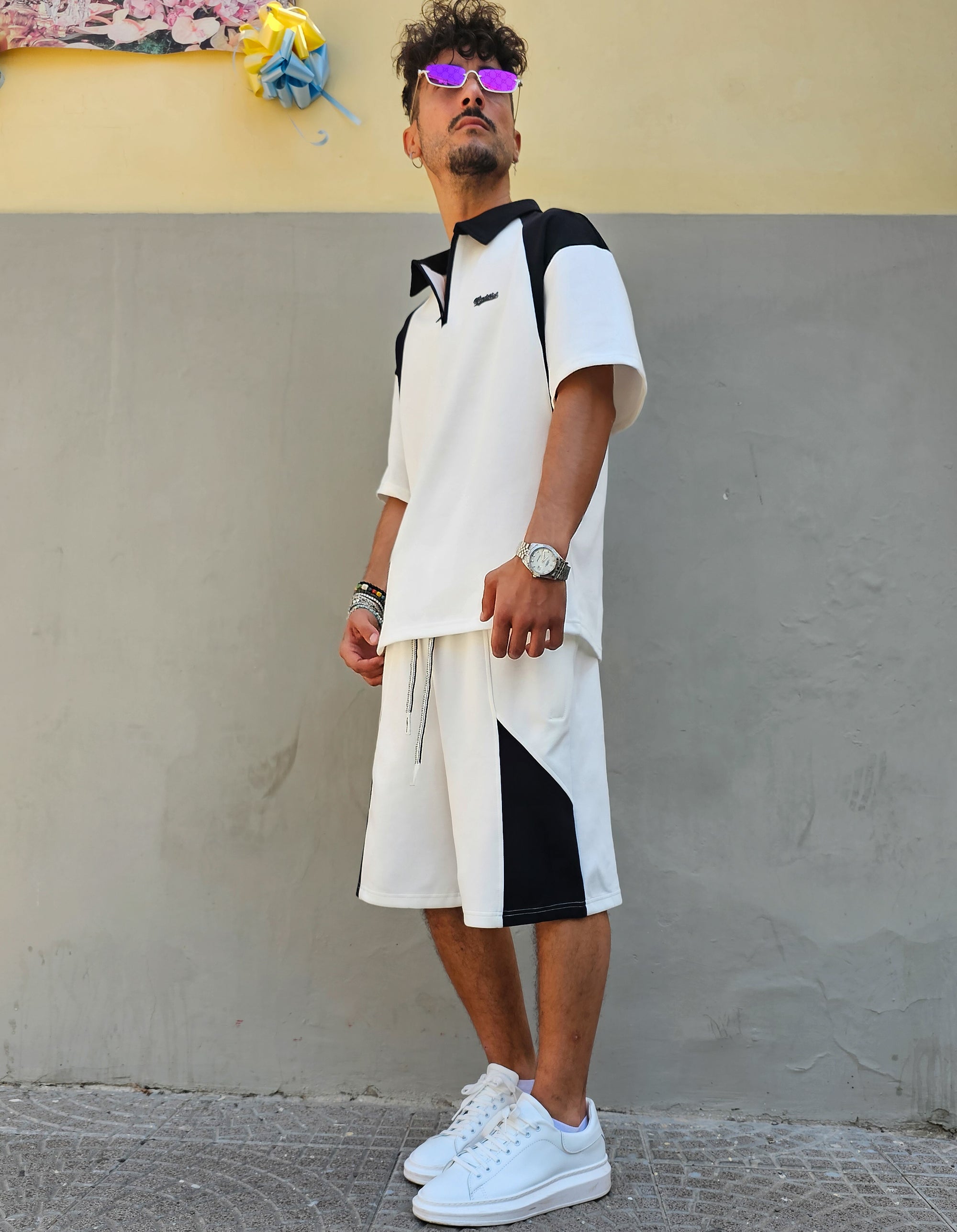 Completo  Polo Bicolor