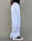 Pantalone In Lino Super Baggy