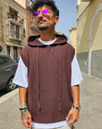 T-shirt Smanicata In Cotone