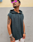 T-shirt Smanicata In Cotone