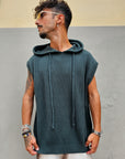 T-shirt Smanicata In Cotone