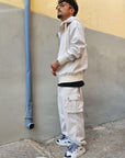 Completo Tuta Cargo Costine  Baggy