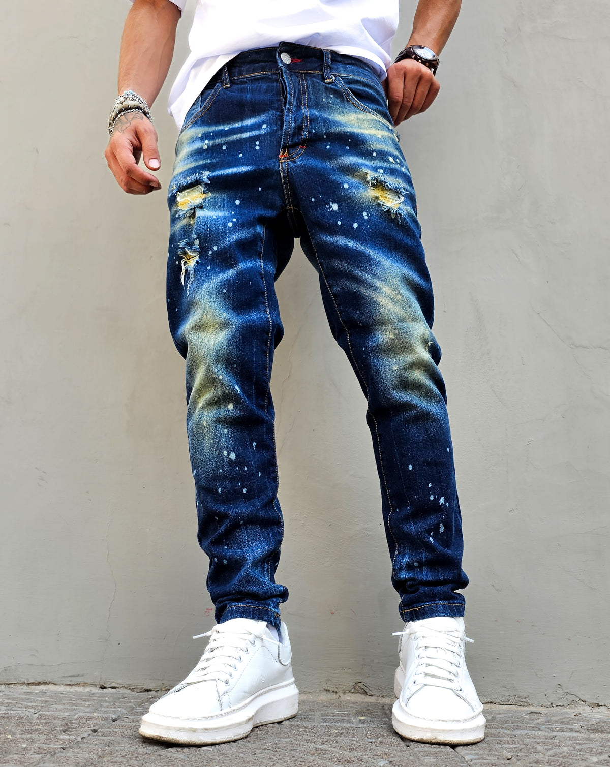 Jeans Mod Dsq Sabbiato