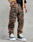 Jeans Ripped Sabbiato