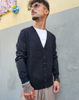 Cardigan Slim Treccia