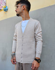 Cardigan Slim Treccia