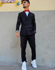 Abito Doppiopetto 4 Bottoni Slim Fit