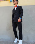 Abito Doppiopetto 4 Bottoni Slim Fit