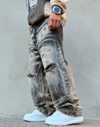 Jeans Baggy Stark Sabbiato