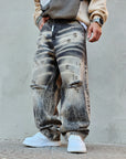 Jeans Baggy Stark Sabbiato