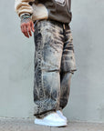 Jeans Baggy Stark Sabbiato