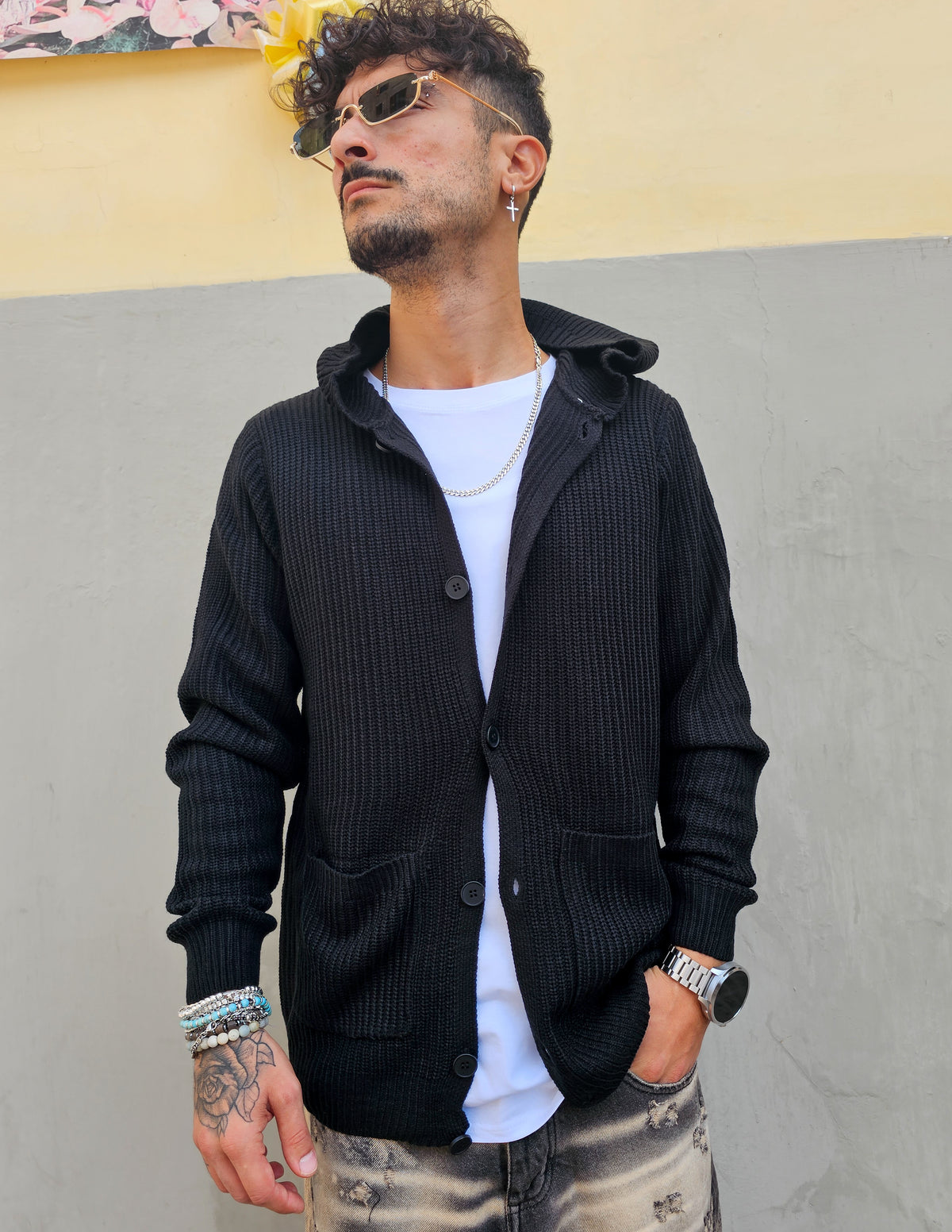 Cardigan Street Con Cappuccio