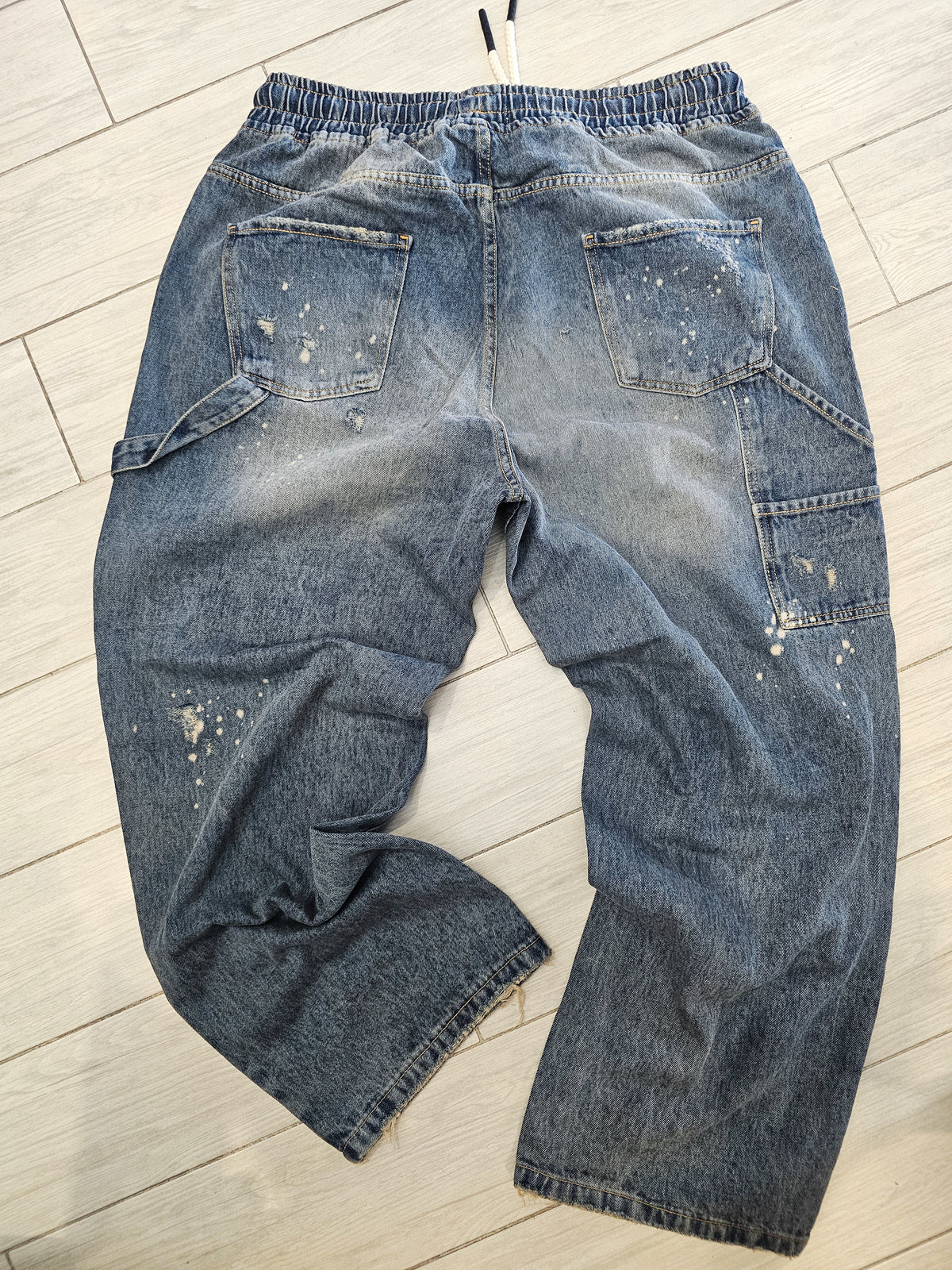 Jeans over MAMBA BAGGY 01 BLU