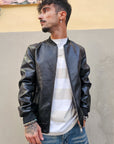 Giacca in ecopelle Basic Fit