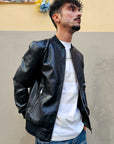 Giacca in ecopelle Basic Fit