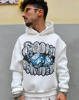 Felpa Streetwear Diamond Teeth