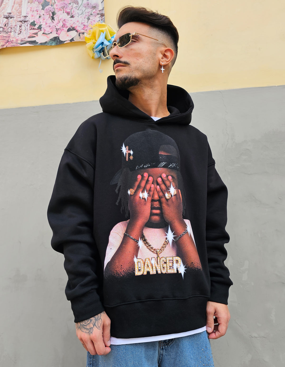 Felpa Danger Gold