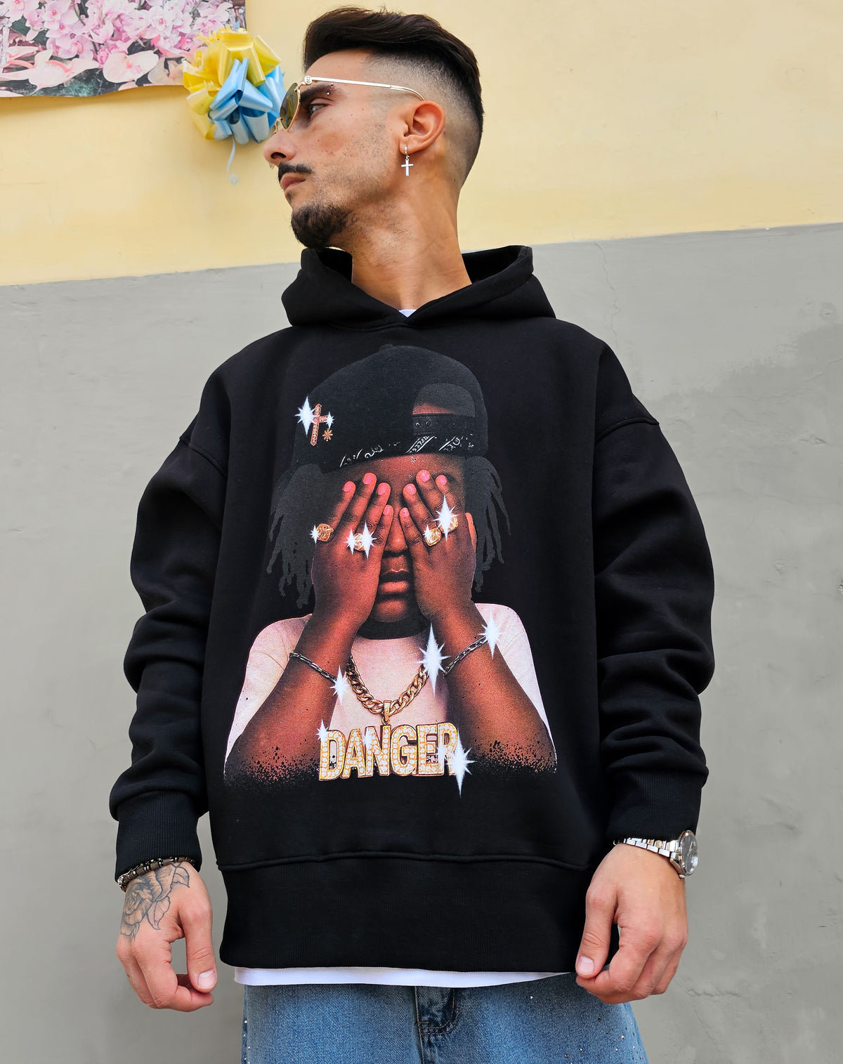Felpa Danger Gold