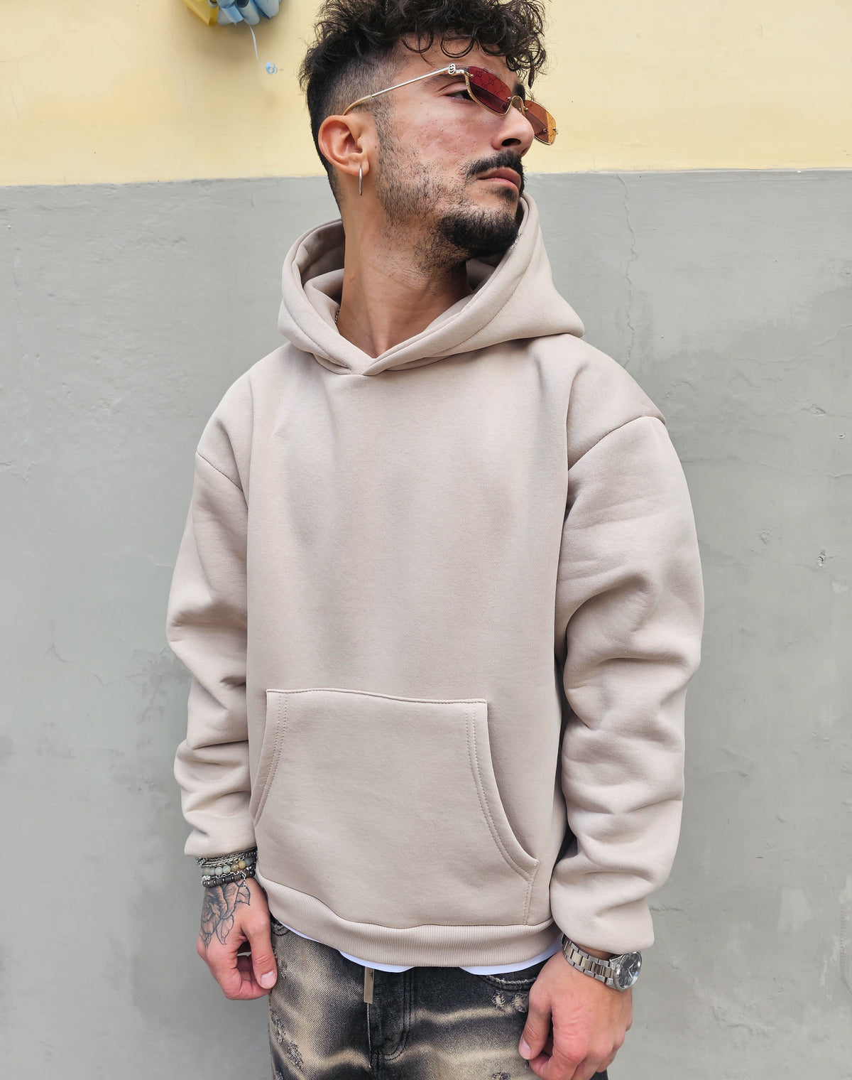 Felpa Boxy Fit Basic