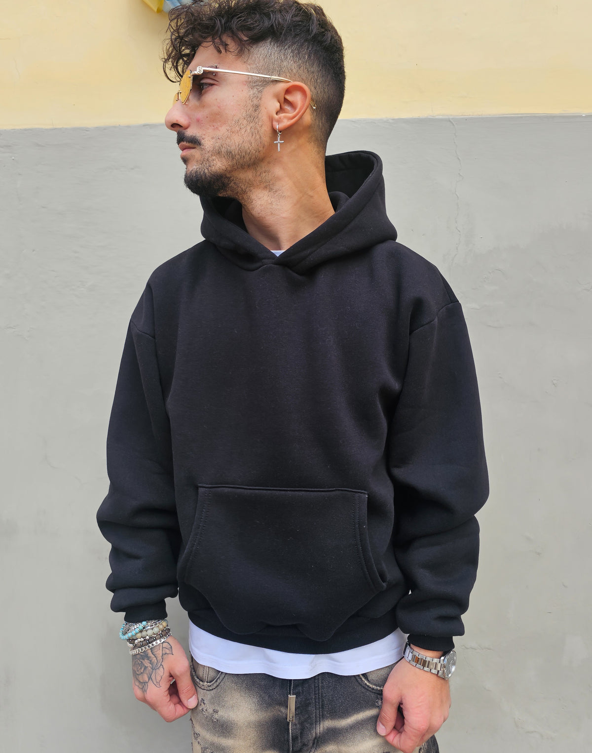 Felpa Boxy Fit Basic