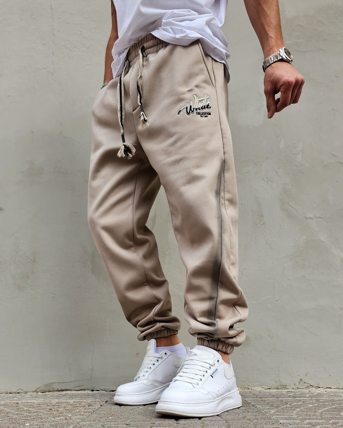 Pantalone Tuta White