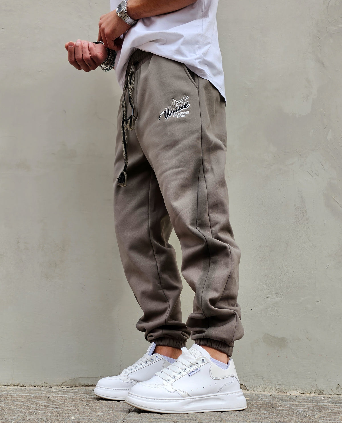 Pantalone Tuta White