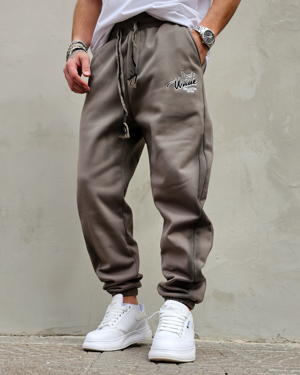 Pantalone Tuta White