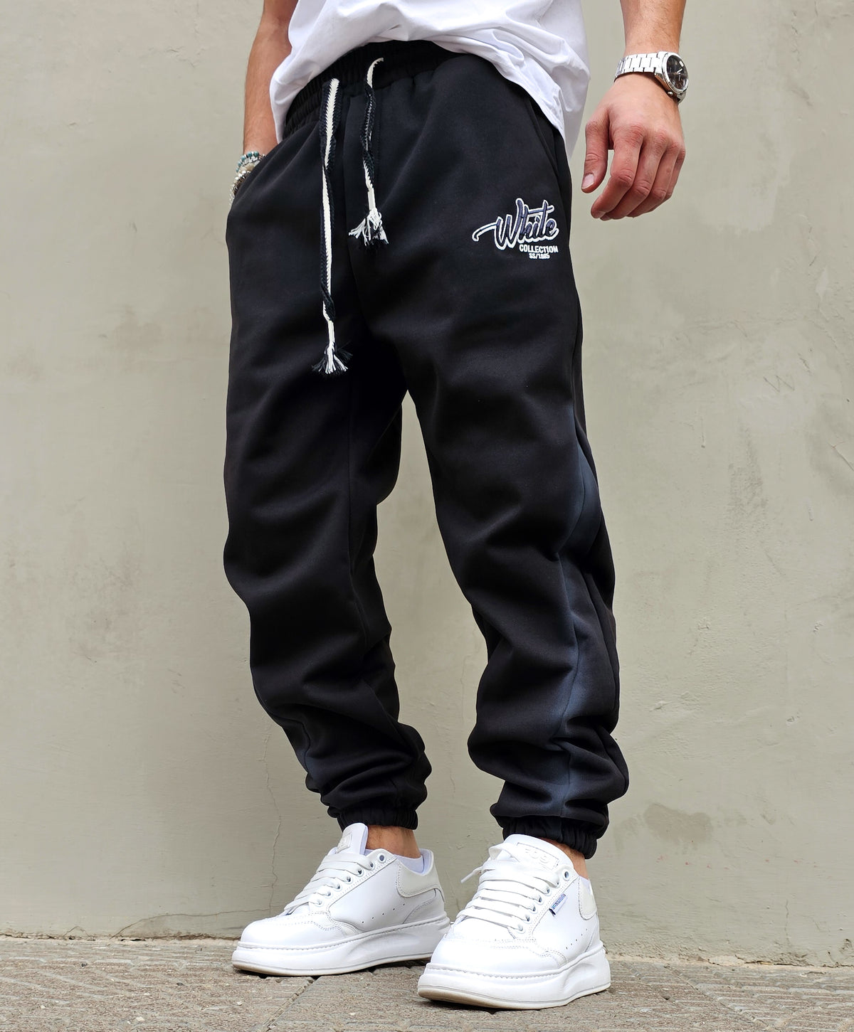 Pantalone Tuta White