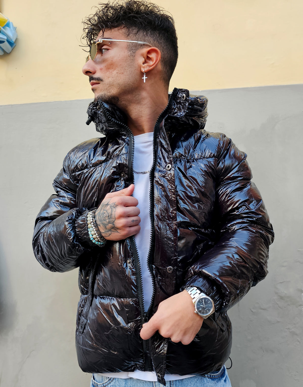 Giubbino Bomber Lucido