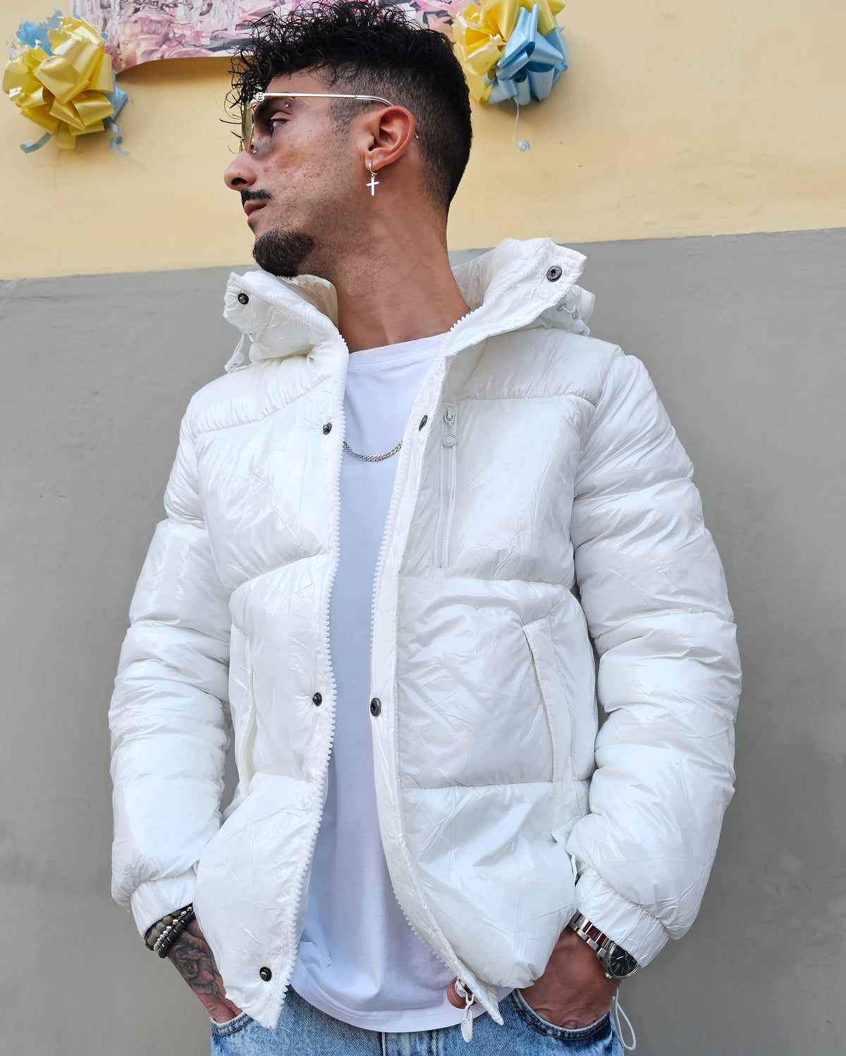 Giubbino Bomber Lucido